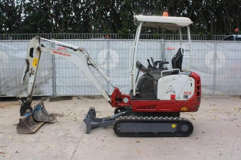 Veiling: Minigraver Takeuchi TB216 Diesel 11.5kW 2017, Zakelijke goederen, Machines en Bouw | Kranen en Graafmachines, Ophalen