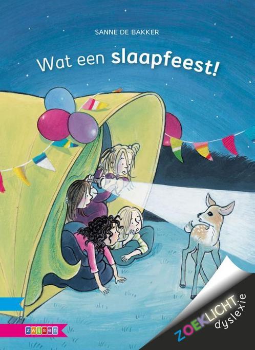 Wat een slaapfeest! / Zoeklicht dyslexie 9789048728206, Boeken, Kinderboeken | Jeugd | onder 10 jaar, Gelezen, Verzenden