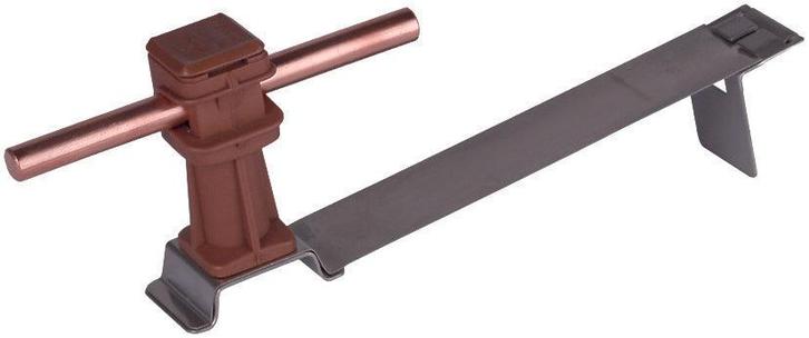 Dehn Roof Conductor Holder Flexisnap Stainless Steel Brown -, Bricolage & Construction, Électricité & Câbles, Envoi