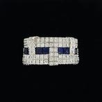 Bibigi - Bague - 18 carats Or blanc - 2.04ct. tw. Saphir -, Nieuw