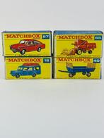 Matchbox 1:76 - 4 - Voiture miniature - 4x Models - Matchbox, Nieuw