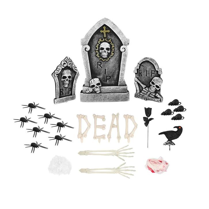 Halloween Decoratie 10 delig, Hobby en Vrije tijd, Feestartikelen, Nieuw, Verzenden