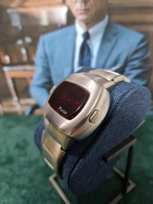 Pulsar - lcd james bond live and Let Die 1973 - Zonder, Handtassen en Accessoires, Horloges | Heren