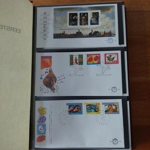 Nederland - Partij in 7 albums - FDCs, Briefkaarten,, Postzegels en Munten, Postzegels | Nederland