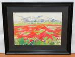 Mercè Massa (1938-2023) - Luz y color entre amapolas