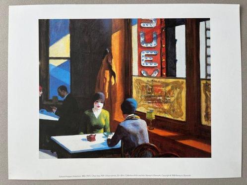 Edward Hopper (1882-1967) - Chop Suey, Antiek en Kunst, Antiek | Overige Antiek