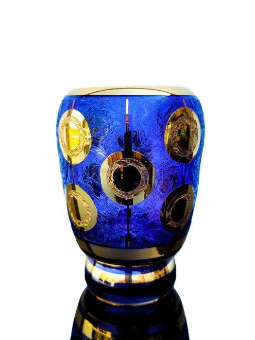 Booms Glas - Paul Heller - Vaas - Model Rondo - decor 978, Antiek en Kunst, Antiek | Glaswerk en Kristal