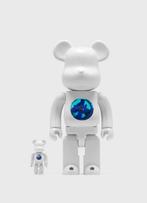 MEDICOM TOY - Bearbrick PiL White Chrome 400% & 100%