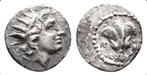 Îles de Carie, Rhodes Diobol circa 188-84 BC. Plinthophoric’