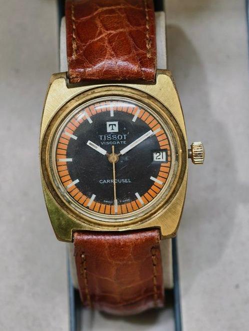 Tissot - visodate carousel - Zonder Minimumprijs - Unisex -, Handtassen en Accessoires, Horloges | Heren