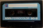 AGFA Ferrocolor 90+6 gebruikte lege cassette band, Cd's en Dvd's, Cassettebandjes, Ophalen of Verzenden, Nieuw in verpakking