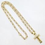 Ketting met hanger - 18 karaat Geel goud, Witgoud