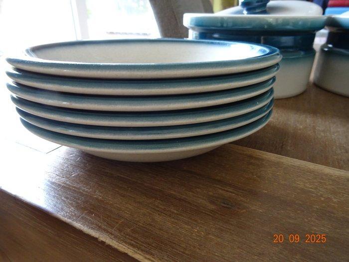 Wedgwood - Tafelservies (13) - Blue Pacific - Keramiek, Antiek en Kunst, Antiek | Meubels | Tafels