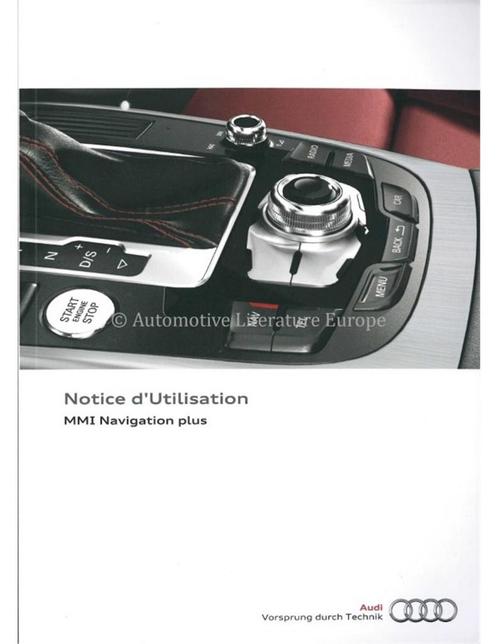 2015 AUDI INSTRUCTIEBOEKJE INFOTAINMENT MMI FRANS, Autos : Divers, Modes d'emploi & Notices d'utilisation