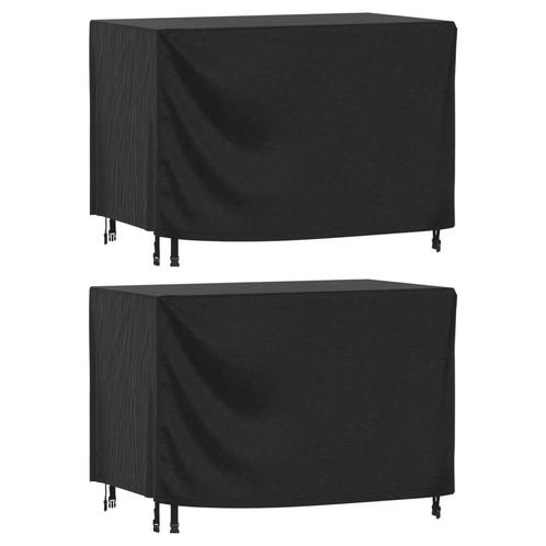 vidaXL Tuinmeubelhoezen 2 st waterdicht 420D 140x70x90 cm, Tuin en Terras, Tuinmeubel-accessoires, Nieuw, Verzenden