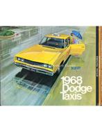 1968 DODGE TAXIS BROCHURE ENGELS (USA), Nieuw, Ophalen of Verzenden