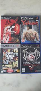 Sony - Playstation 2 - Gran Turismo 3 A-Spec, GTA San, Games en Spelcomputers, Nieuw