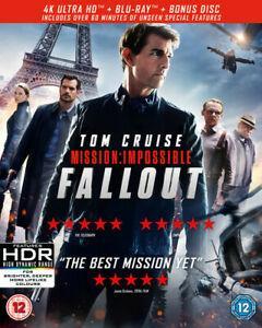 Mission: Impossible - Fallout Blu-ray (2018) Tom Cruise,, CD & DVD, Blu-ray, Envoi