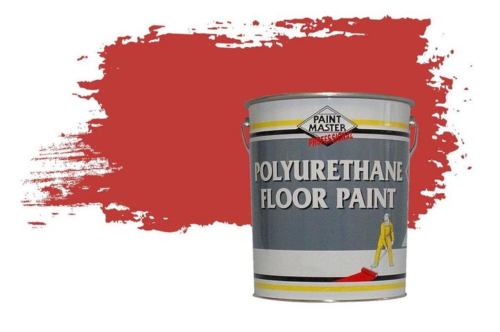 Paintmaster PU Betonverf RAL 3020 | Verkeersrood 10L, Doe-het-zelf en Bouw, Verf, Beits en Lak, Nieuw, Verzenden