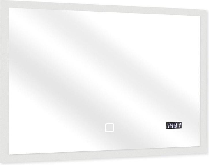 Jago Badkamerspiegel met ledverlichting, 60 x 80 cm,  energi, Huis en Inrichting, Overige Huis en Inrichting, Verzenden