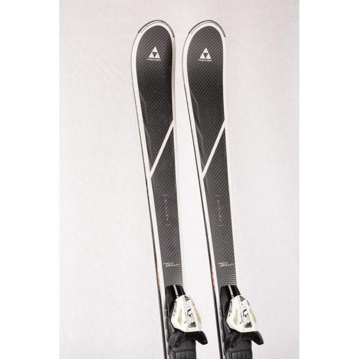 155 dames skis FISCHER DIVINE C-LINE, carbon, titan, RACETR, Sport en Fitness, Skiën en Langlaufen, Ski, 140 tot 160 cm, Carve