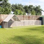 vidaXL Kippenren 6x2x2 m gegalvaniseerd staal, Dieren en Toebehoren, Verzenden, Nieuw