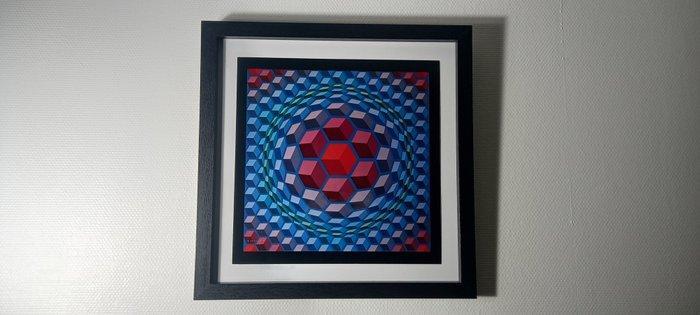 Victor Vasarely (1906-1997) - CHEYT-MC-4, Antiquités & Art, Antiquités | Autres Antiquités