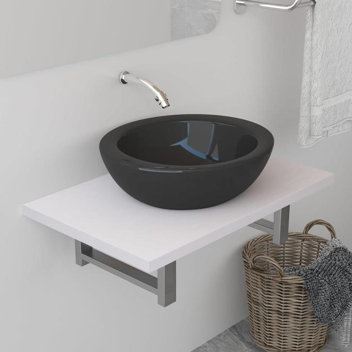 vidaXL Badkamermeubel 60x40x16,3 cm wit, Huis en Inrichting, Badkamer | Badkamermeubels, Nieuw, Verzenden