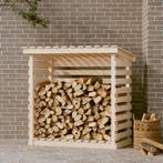vidaXL Haardhoutrek 108x73x108 cm massief grenenhout, Verzenden, Nieuw