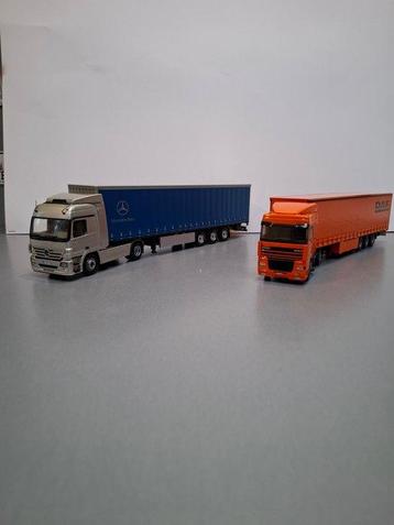 Tekno, Minichamps 1:43 - Modelauto  (2) - DAF 85XF/380