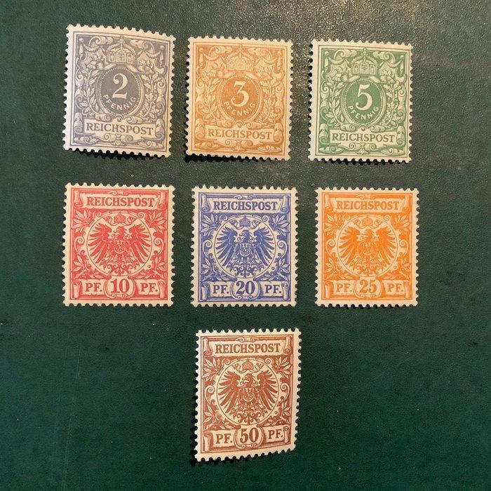 Duitse Rijk 1889 - Kroon en Adelaar - gecentreerd - MNH -, Timbres & Monnaies, Timbres | Europe | Allemagne