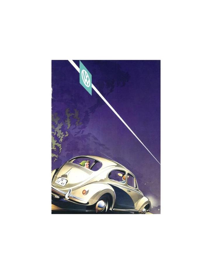 1958 VOLKSWAGEN KEVER BROCHURE NEDERLANDS, Boeken, Auto's | Folders en Tijdschriften