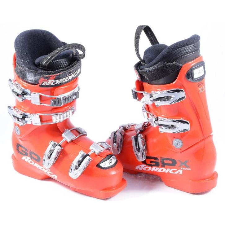 33 34 36,5 37 kinder skischoenen NORDICA GPX TEAM, micro, ma, Sport en Fitness, Skiën en Langlaufen, Ski, Schoenen, Gebruikt, Nordica