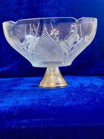 Fruitschaal - .800 zilver - Zilveren kom met sokkel, Antiek en Kunst