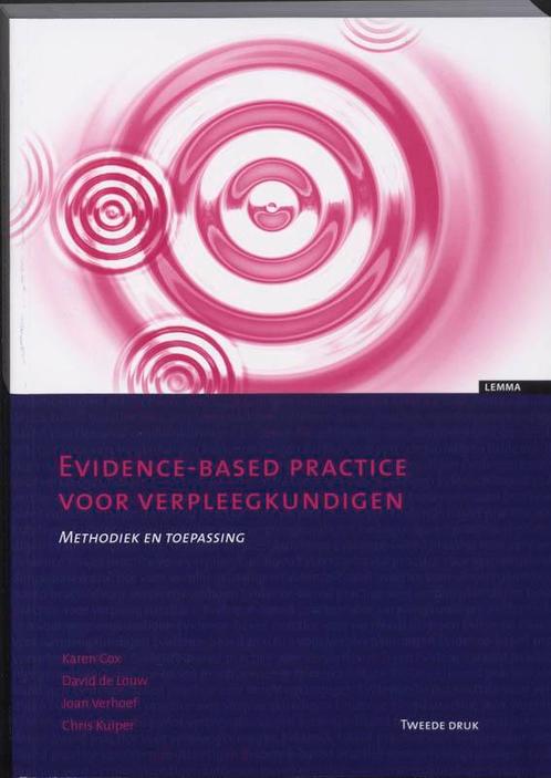 Evidence-based practice voor verpleegkundigen 9789059312265, Boeken, Wetenschap, Zo goed als nieuw, Verzenden