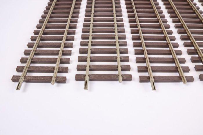 Lenz 0 - 45010 - Modeltreinsporen (7) - Zeven rechte rail,, Hobby en Vrije tijd, Modeltreinen | Overige schalen