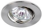 Zilveren behuizing Inbouwspot - GU10 & MR16, Maison & Meubles, Lampes | Spots, Verzenden