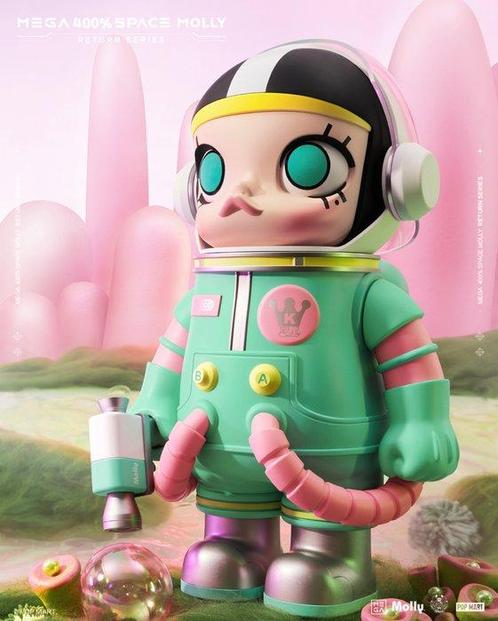 Kenny Wong (1968) - MEGA Collection SpaceG (GUAVA) MOLLY, Antiek en Kunst, Kunst | Schilderijen | Modern