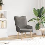 vidaXL Relaxstoel Lichtgrijs Corduroy Stof, Huis en Inrichting, Fauteuils, Verzenden, Nieuw