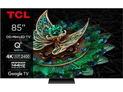 Tcl -   Qd-miniled Google 85 Tv Smart 4k (2024) - Zwart, Audio, Tv en Foto, Televisies, 100 cm of meer, Nieuw, Overige merken