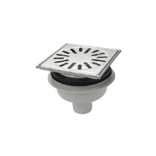 Renovatievloerput Aquaberg Met 1 Aansluiting 15x8.5 cm, Doe-het-zelf en Bouw, Sanitair, Douche, Nieuw, Chroom, Ophalen of Verzenden