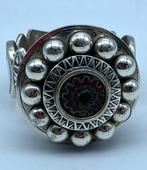 Bracelet Touareg rare avec perle en chevron. - Argent -, Antiek en Kunst, Kunst | Niet-Westerse kunst