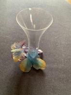 Daum - Vase - Soliflore Papillon - Cristal, Antiek en Kunst