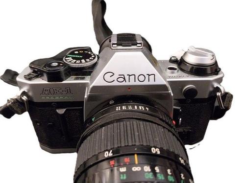 Canon AE-1 Program + FD 4/35-70mm | Appareil photo, Audio, Tv en Foto, Fotocamera's Analoog