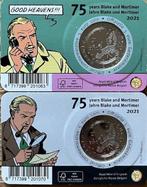 België. 5 Euro 2021 Blake et Mortimer (2 coincards)