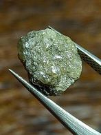 Natuurlijke grijze ruwe diamant. 4,67 karaat. Geen, Verzamelen