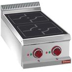 D-E7/2ID4T Cuisinière électrique, 2 foyers à induction -Top-, Verzenden, Cuisinière, Friteuse et Grils