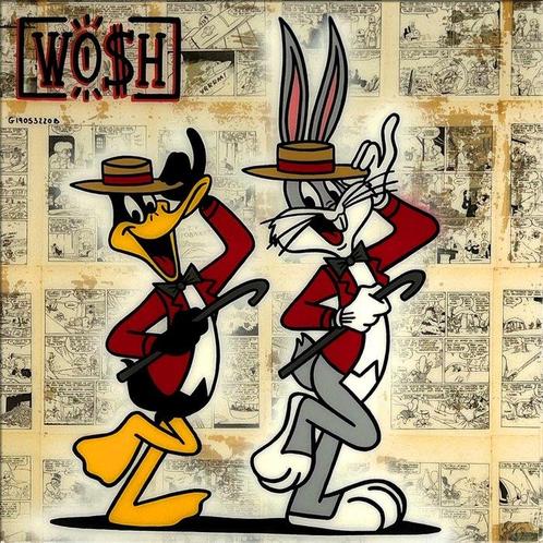 WO$H - G19053220B, Antiek en Kunst, Kunst | Schilderijen | Modern