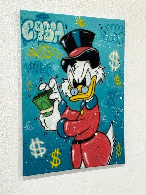 Okyes (1987) - Cash Rules, Antiek en Kunst, Kunst | Schilderijen | Modern