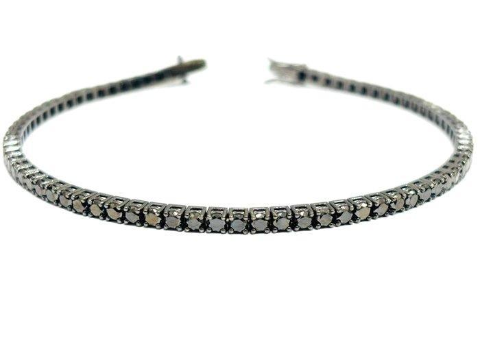 Tennis armband - 18 karaat Witgoud - 8.30ct. tw. Diamant, Handtassen en Accessoires, Antieke sieraden